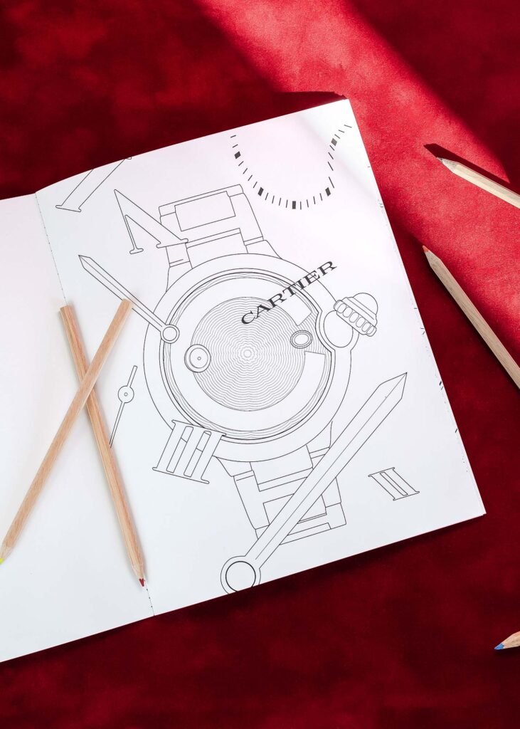 coloriage cartier